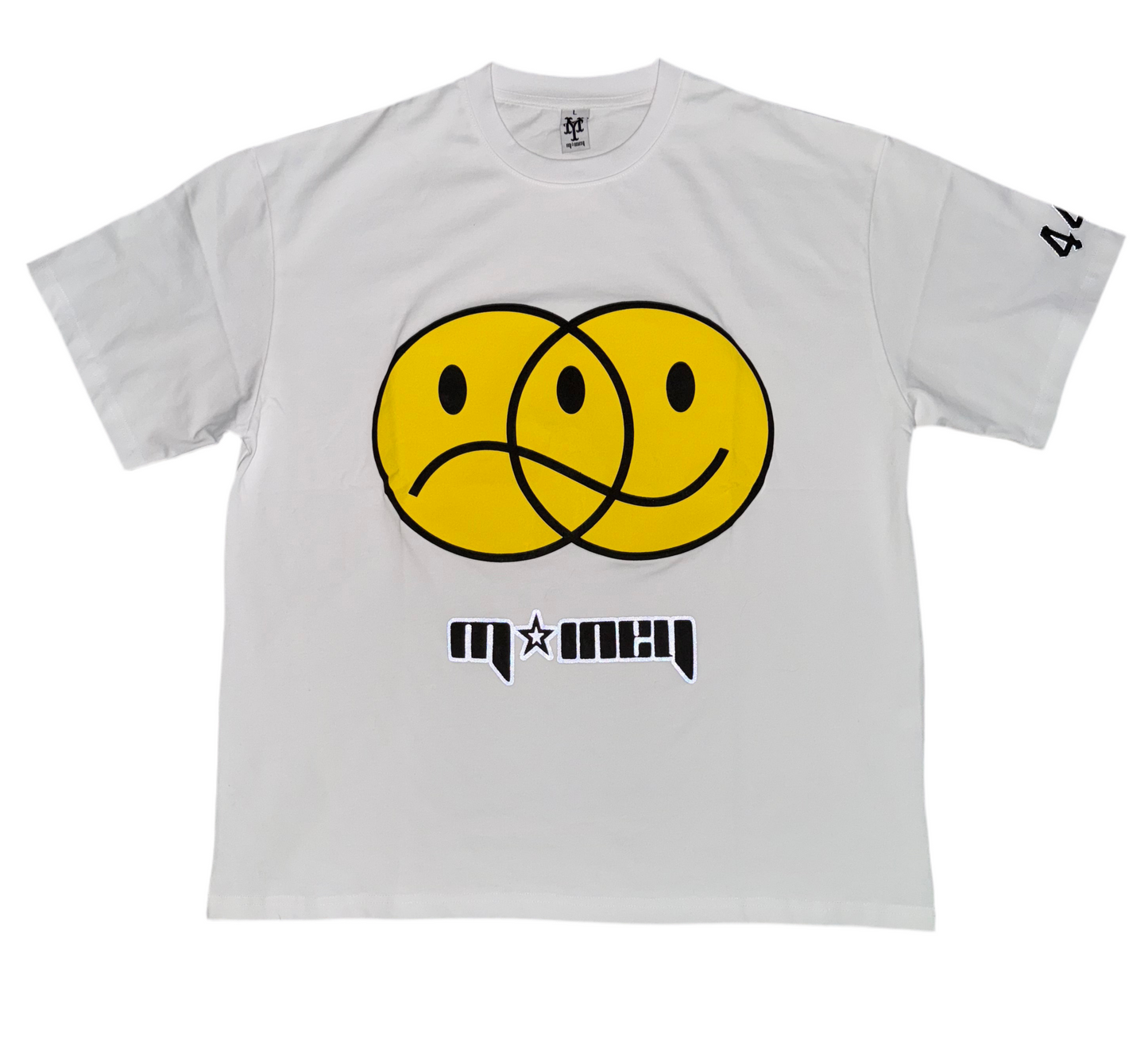 WHITE MAINEY TEE